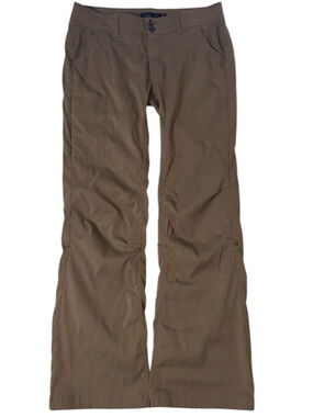 prAna Halle Pant Hiking Outdoor Slate Green Size 10 Stretch Standard Fit Boot